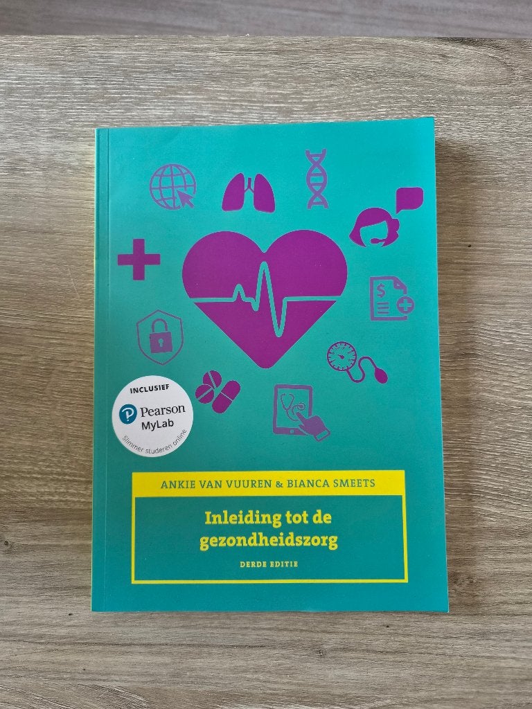 Inleiding tot de gezondheidszorg 3/e, Ophalen, Pearson, HBO, Zo goed als nieuw