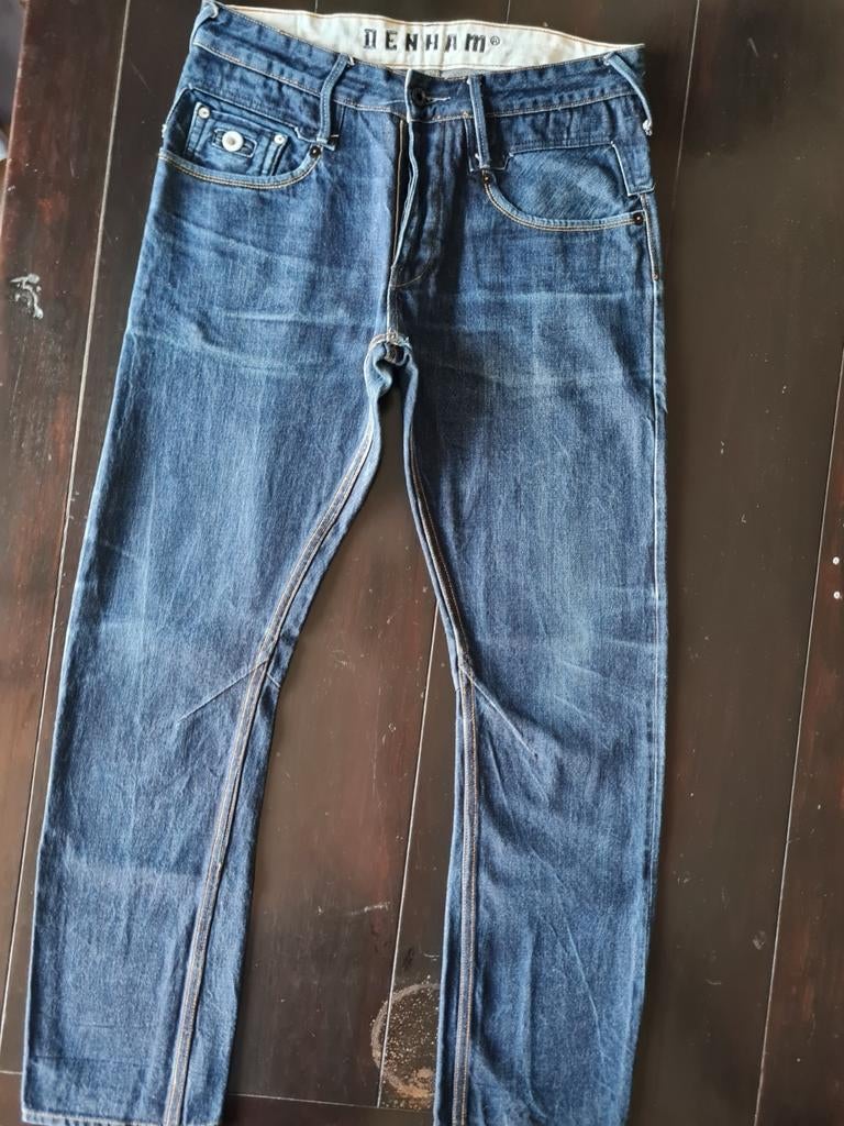 ZGAN CLASSIC DENHAM SKIN  SKINNY FIT SELVEDGE JEANS 31/32!!!, Kleding | Heren, Spijkerbroeken en Jeans, Blauw, W32 (confectie 46) of kleiner