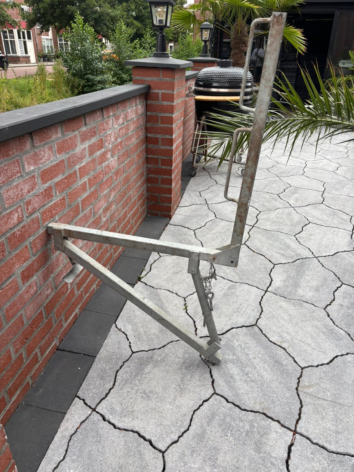 Steiger voor dakkapel, Doe-het-zelf en Verbouw, Steigers, Ophalen of Verzenden, Zo goed als nieuw, Overige typen, Minder dan 2 meter