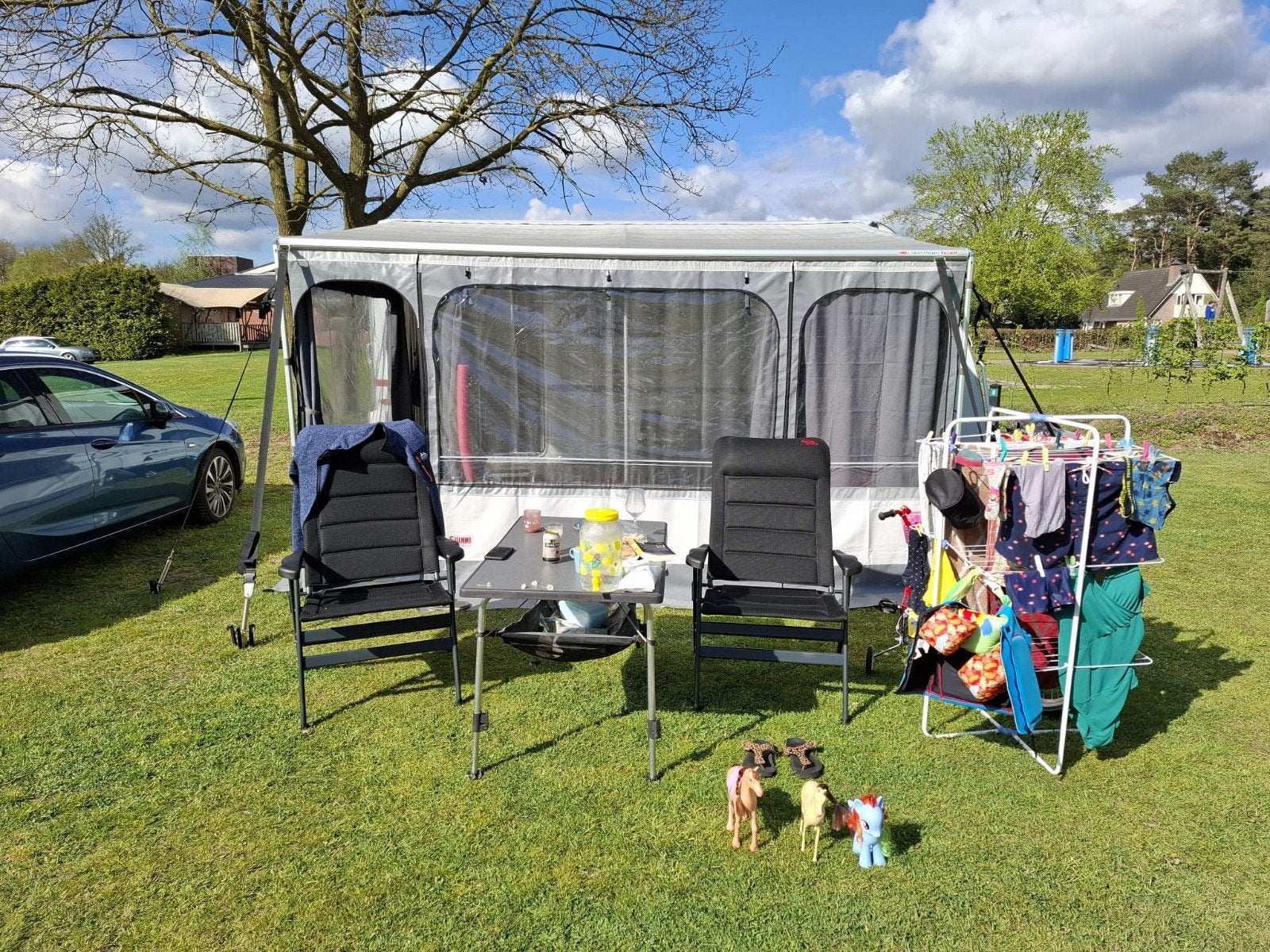 Fiamma CaravanStore ZIP XL 410 met extra paneel, Ophalen, Fiamma
