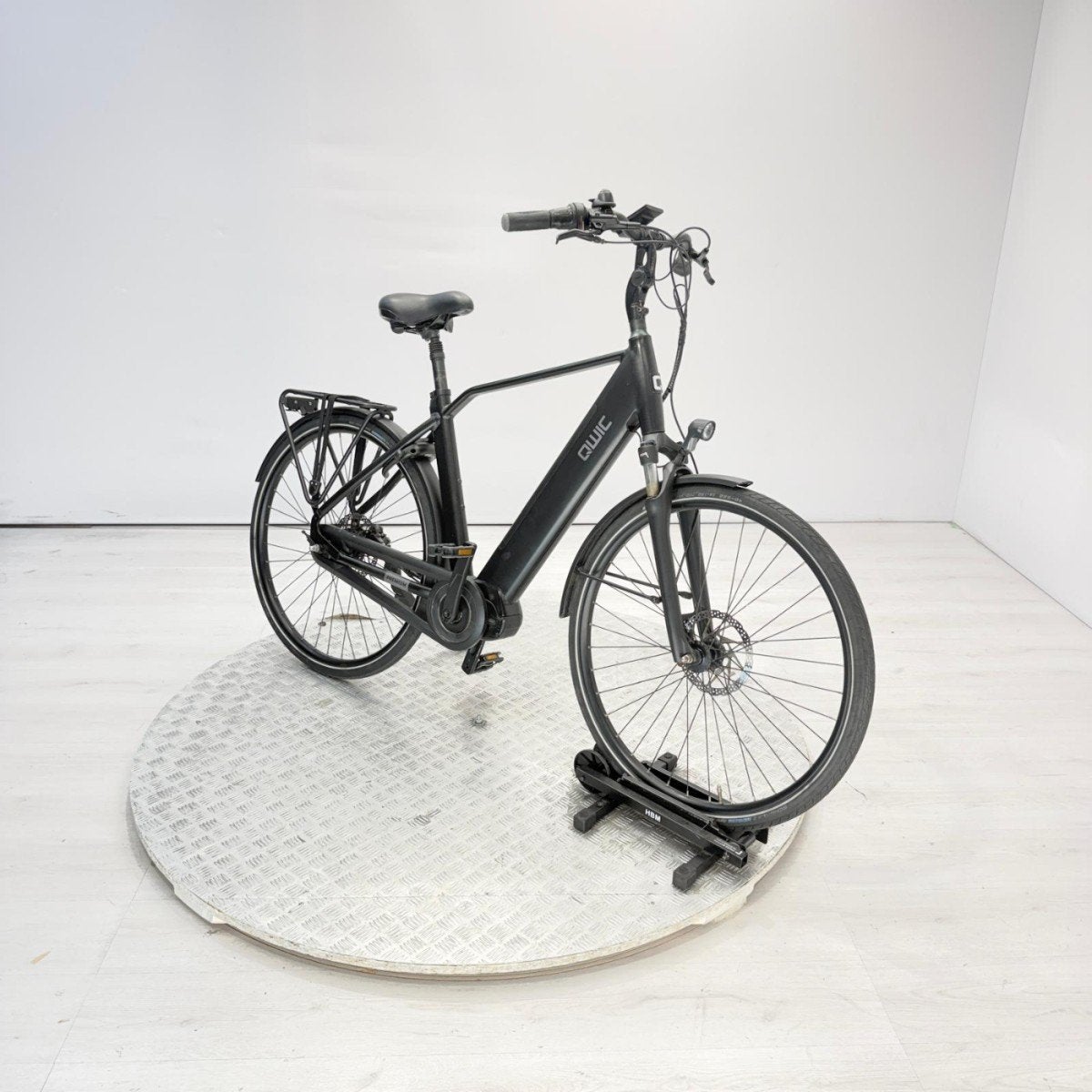 Qwic I MN7+ | 10.193 km | 540 Wh Heren zwart L, Fietsen en Brommers, Elektrische fietsen, Ophalen, Qwic, Gebruikt, -