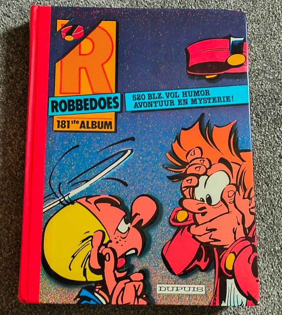Ingebonden Robbedoes nr.181 1986., Gelezen, Robert Velter, Eén stripboek, Ophalen of Verzenden