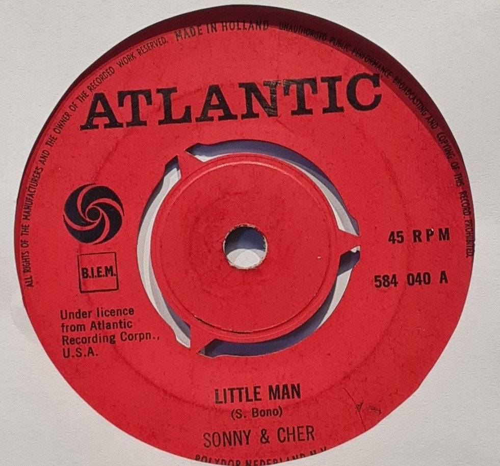 SONNY & CHER - LITTLE MAN, Ophalen of Verzenden, Gebruikt, Pop