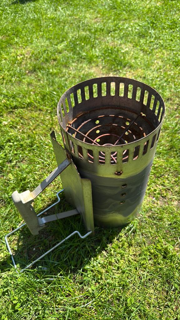 Weber brikettenstarter, Ophalen of Verzenden, Zo goed als nieuw