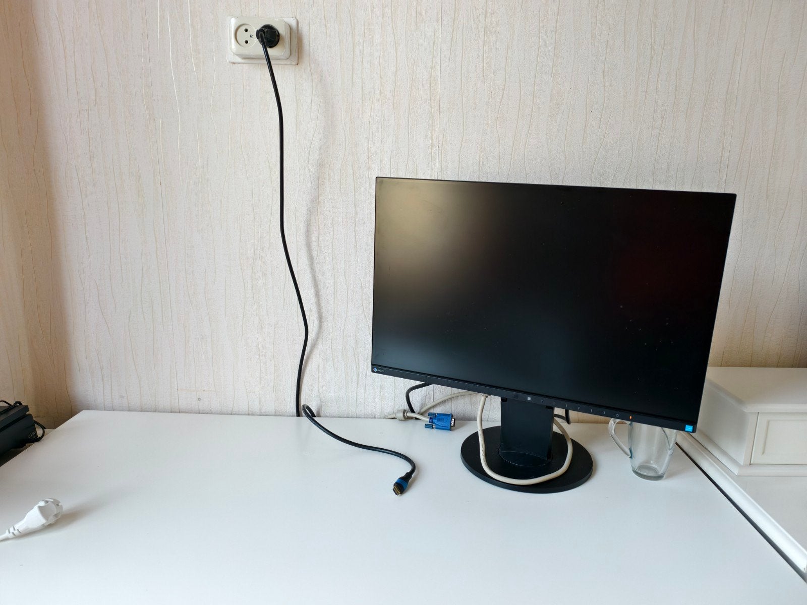 24 inch monitor inclusief VGA-kabel, Gebruikt, Onbekend, HDMI, Full HD