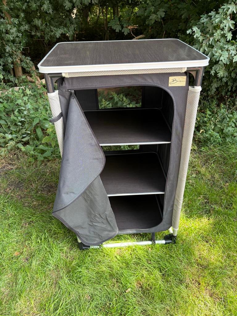 Campingkast Bardani Fast Repiani 3 met 3 planken, Ophalen of Verzenden, Zo goed als nieuw
