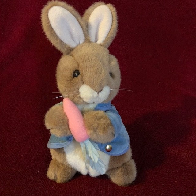 Beatrix Potter Peter Rabbit Knuffel Pluche Konijn Eden 26cm, Ophalen of Verzenden, Gebruikt, Dier