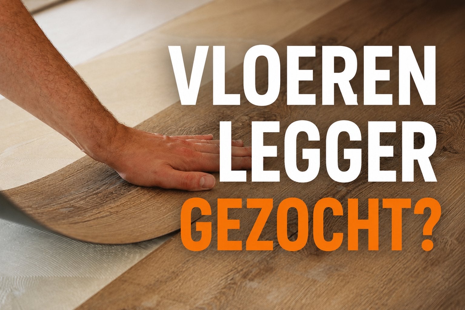 Vloeren legger gezocht?, Vacatures, Profielen | Man/Vrouw zoekt werk, Overige vormen