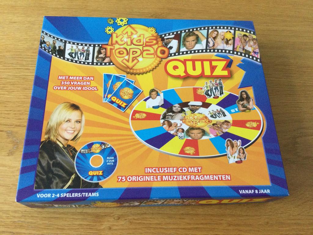 Kids Top 20 Quiz, Hobby en Vrije tijd, Gezelschapsspellen | Bordspellen, Ophalen of Verzenden