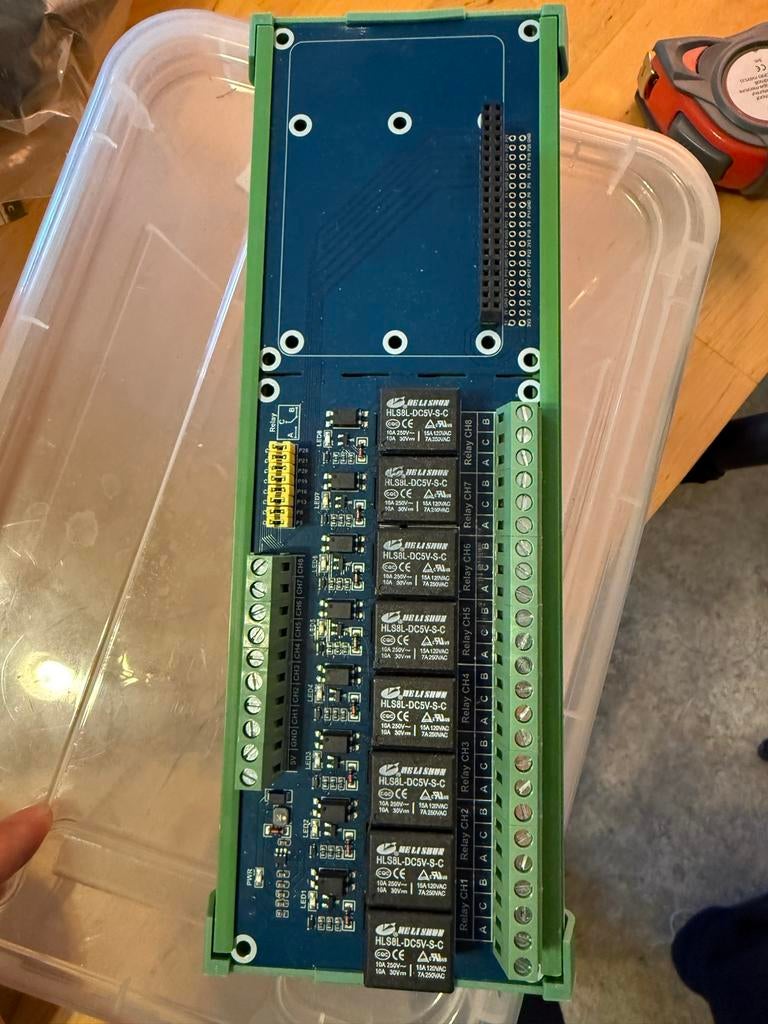 Waveshare 8-kanaals relaiskaart voor Raspberry Pi, Computers en Software, Overige Computers en Software, Zo goed als nieuw, Ophalen of Verzenden