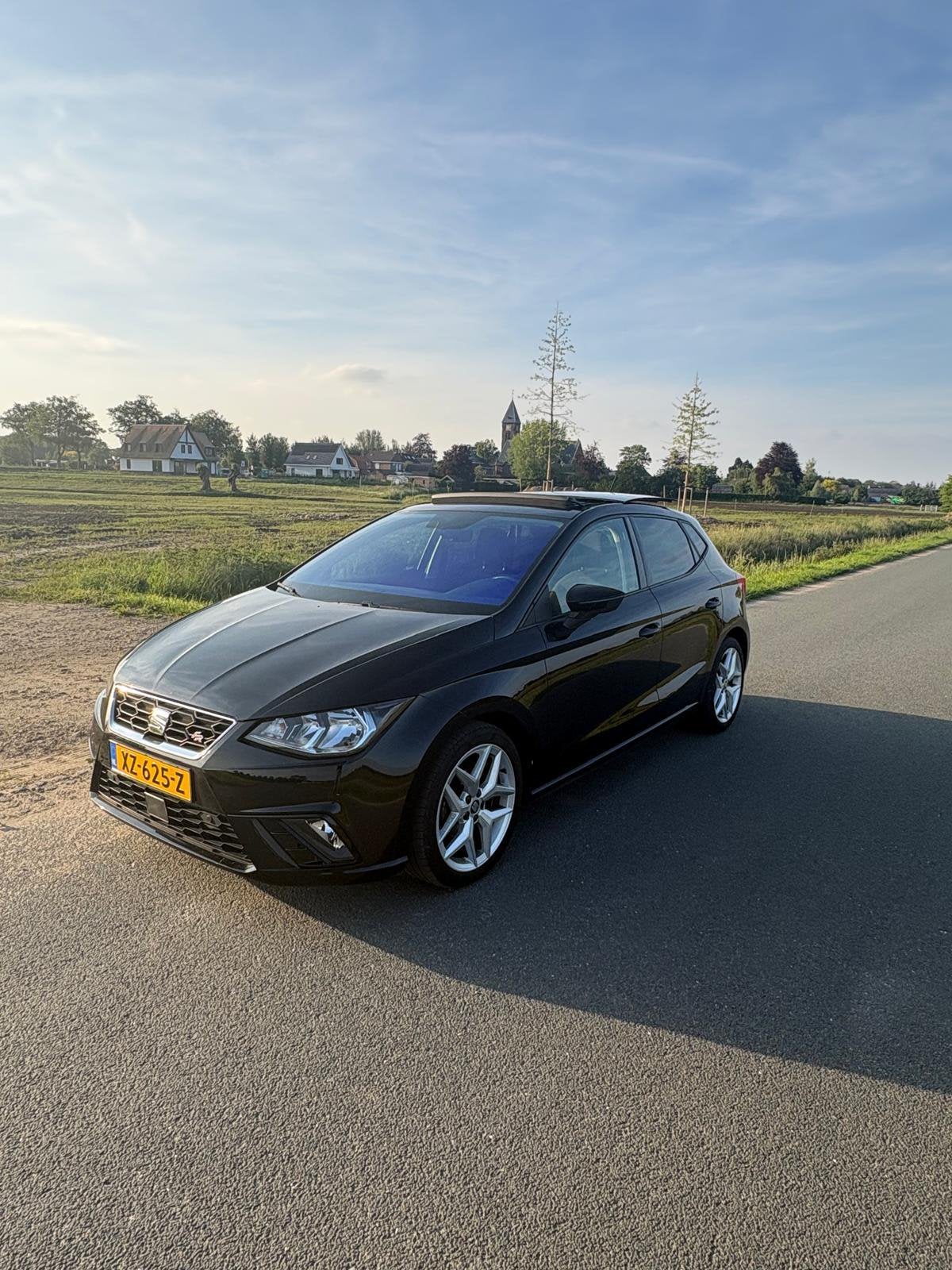 Seat ibiza FR, Voorwielaandrijving, Start-stop-systeem, 95 pk, Leder en Stof