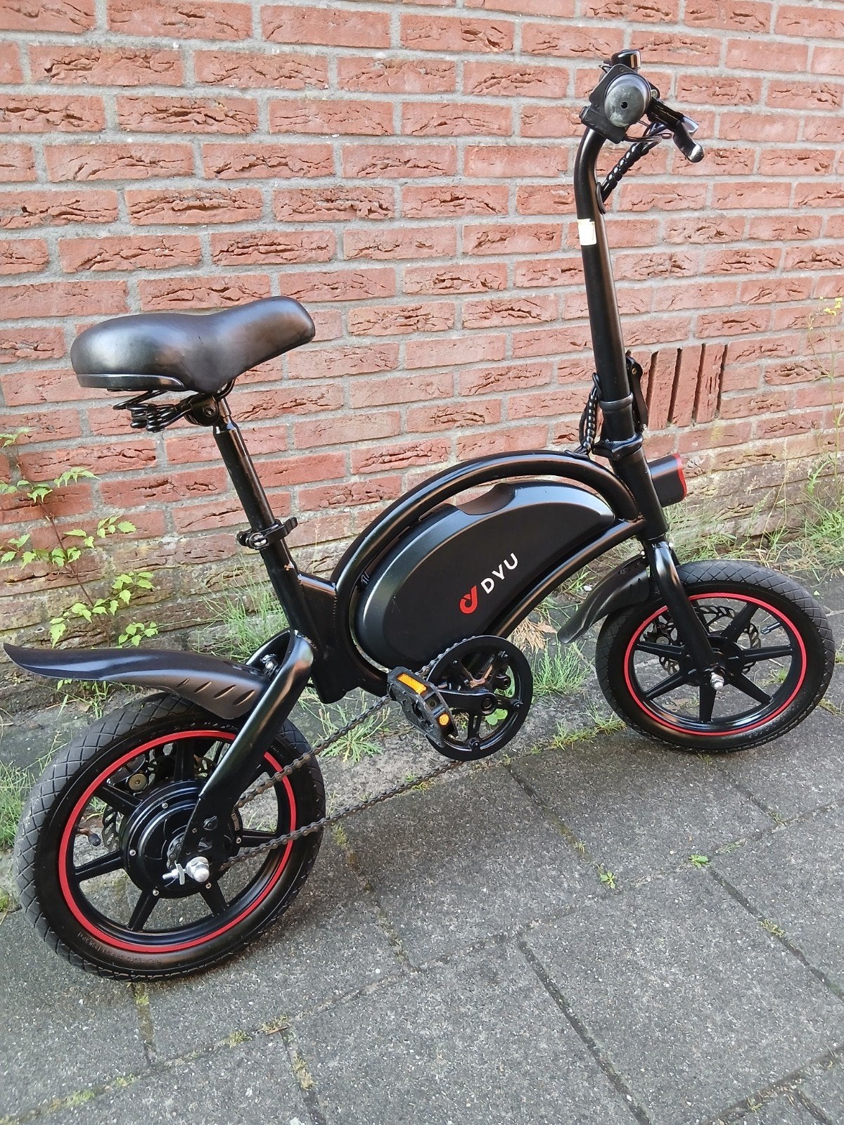 DYU d3f elektrische vouwfiets., Ophalen, Zo goed als nieuw