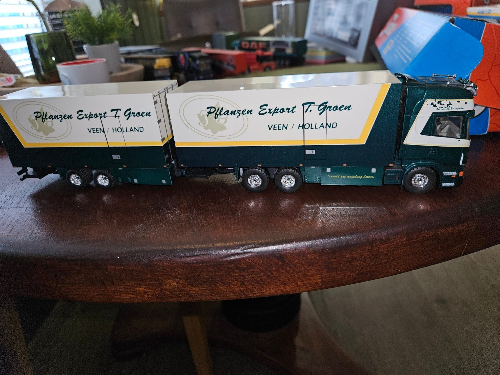 Scania r580 T.Groen Veen, Ophalen of Verzenden, Zo goed als nieuw, Wagon, Märklin