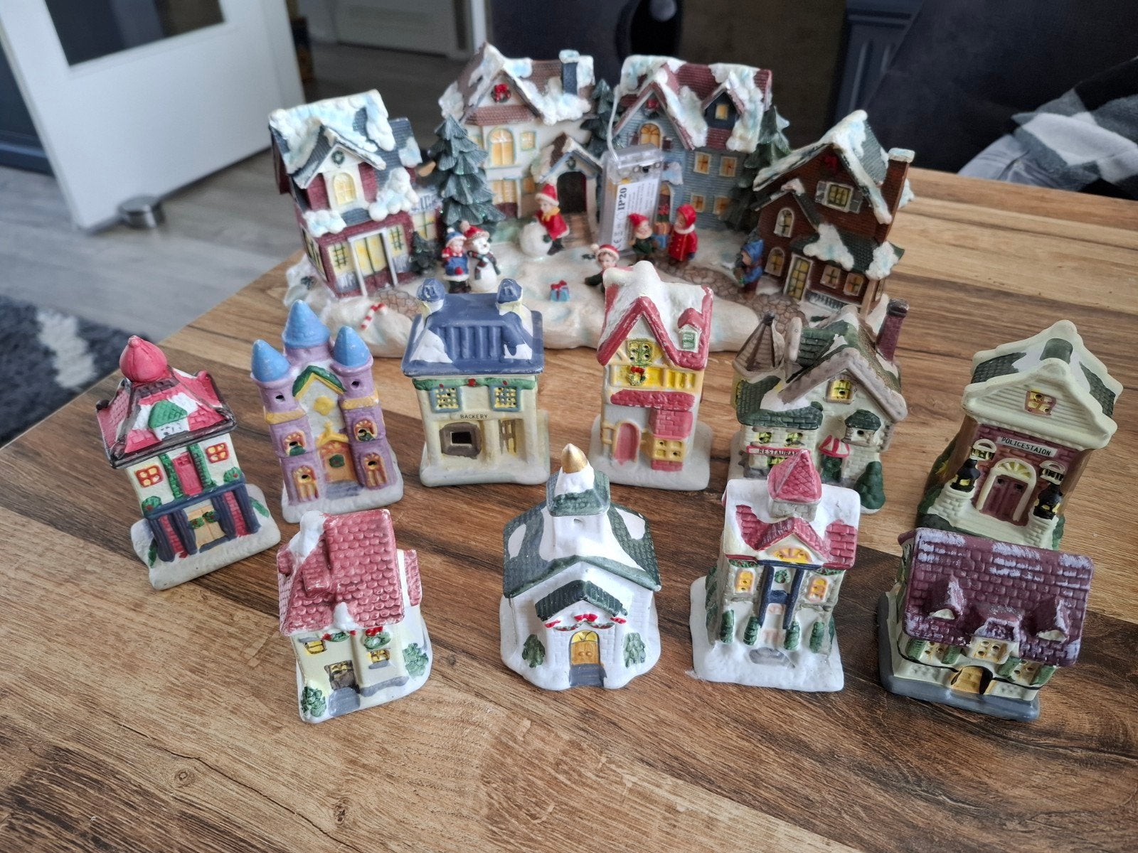 Diversen kersthuisjes, Diversen, Kerst, Ophalen of Verzenden