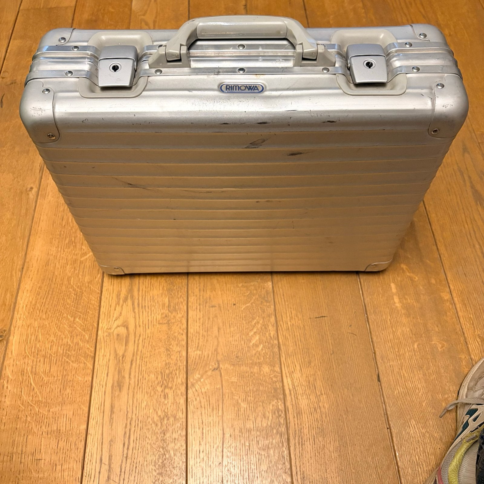 Nette gebruikte aluminium Rimowa attaché koffer met sleutels, Gebruikt, Slot, Minder dan 50 cm, Ophalen of Verzenden