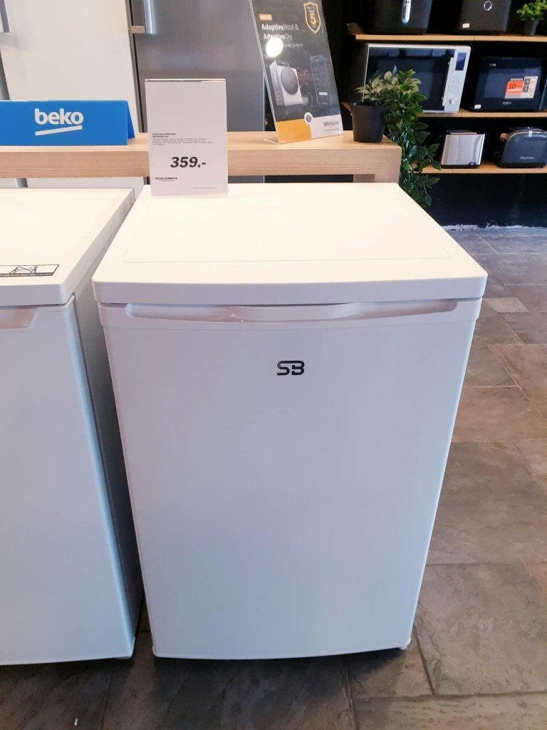 tafelmodel koelvries combinatie SB inc fabriek garantie, Minder dan 75 liter, Ophalen, Nieuw, Met vriesvak