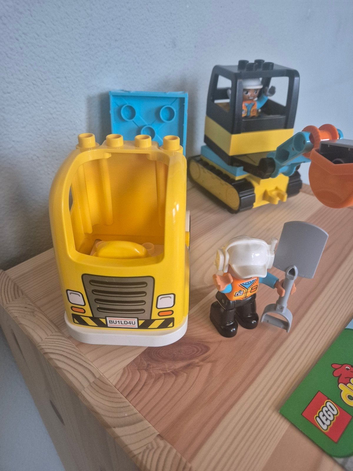 Duplo bouwvoertuigen, Ophalen of Verzenden, Gebruikt, Complete set, Voertuig