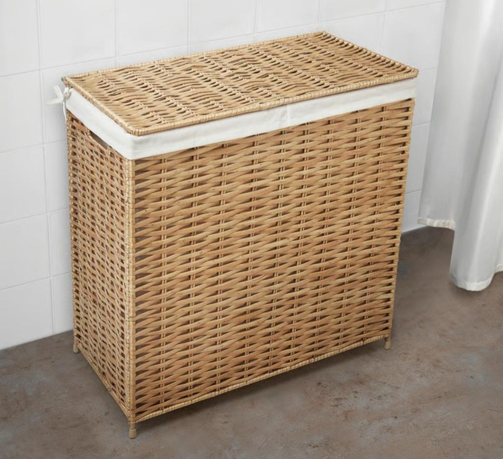 NATTGIBBA Wasmand, wilgenhout/handgemaakt, Ophalen of Verzenden, 50 tot 100 cm, Minder dan 50 cm, Minder dan 50 cm