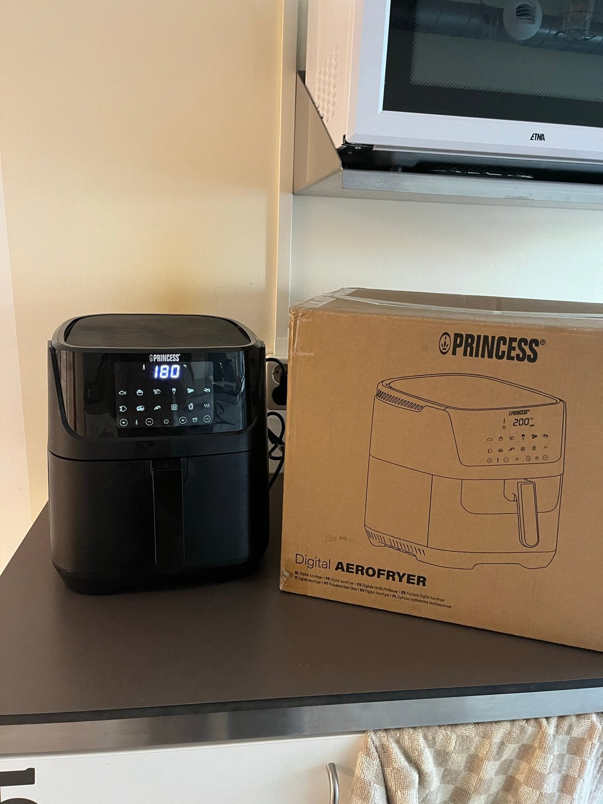Princess Digital Aerofryer - Zo goed als nieuw, Ophalen of Verzenden, Zo goed als nieuw, Airfryer, 1500 gram of meer