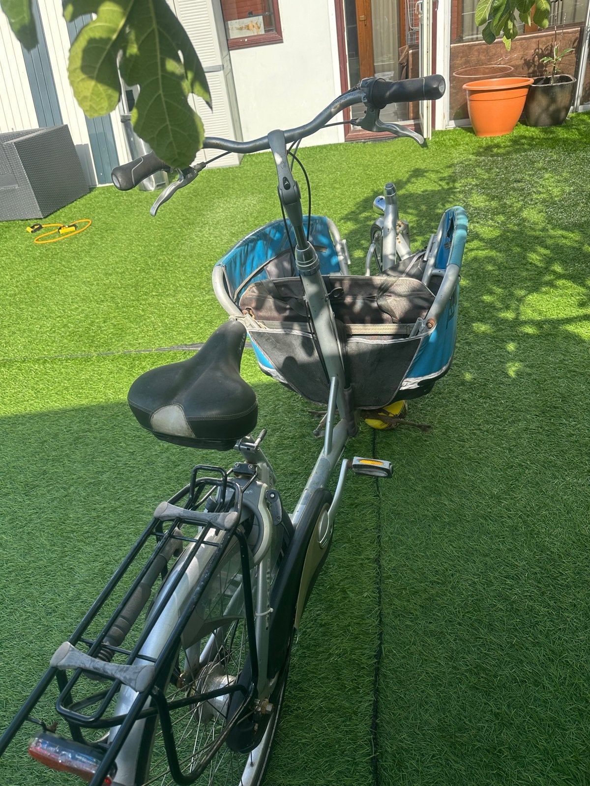 Gazelle Caddy Bakfiets, Ophalen, Gebruikt, 3 kinderen, Gazelle