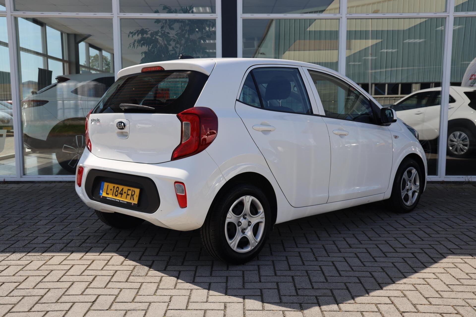 Kia Picanto 1.0 DPi ComfortLine 5p|Airco|Elek. Ramen|Cruise, Voorwielaandrijving, Gebruikt, Wit, Origineel Nederlands