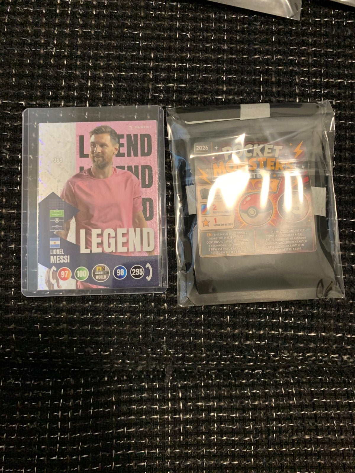 CWC 25 Legend Mesai + 1 Pocket Monsters Base Mystery Pack, Verzenden, Zo goed als nieuw