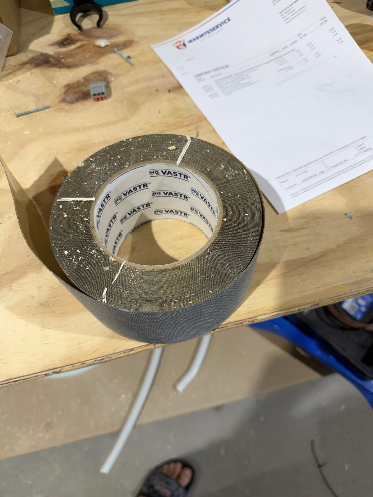 Klimaatfolie voor platdak en isolatie tape, Doe-het-zelf en Verbouw, Minder dan 4 cm, Overige materialen, Nieuw, Ophalen of Verzenden