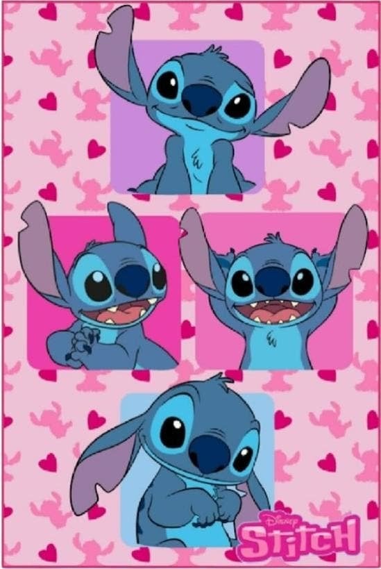 Stitch Vloerkleed Kinderkamer - Roze - Disney Tapijt, Kinderen en Baby's, Ophalen of Verzenden, Nieuw, Stitch