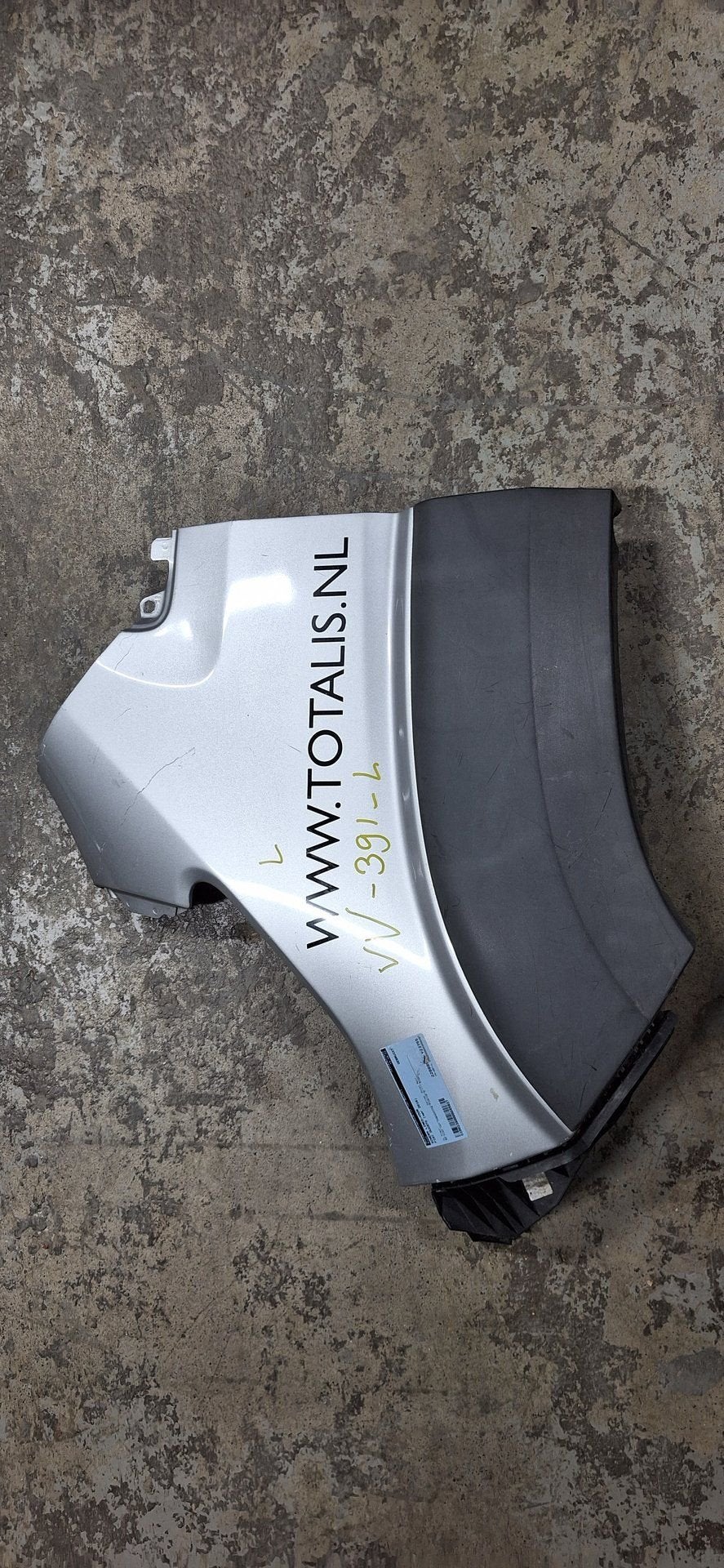Fiat Ducato Spatbord Links-voor vanaf 2016 Zilver Metallic O, Gebruikt, -, -, Ophalen of Verzenden
