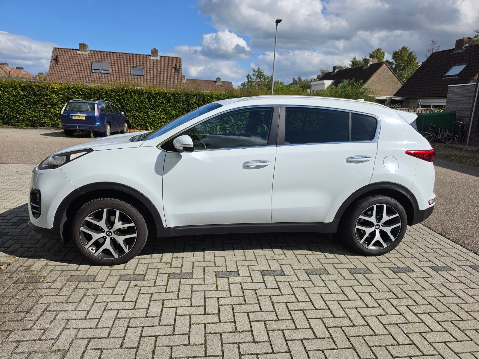 Kia Sportage 1.6 GDi 132pk Ecodynamics 2016 Wit, Auto's, Kia, Voorwielaandrijving, Stof, 1591 cc, 4 cilinders