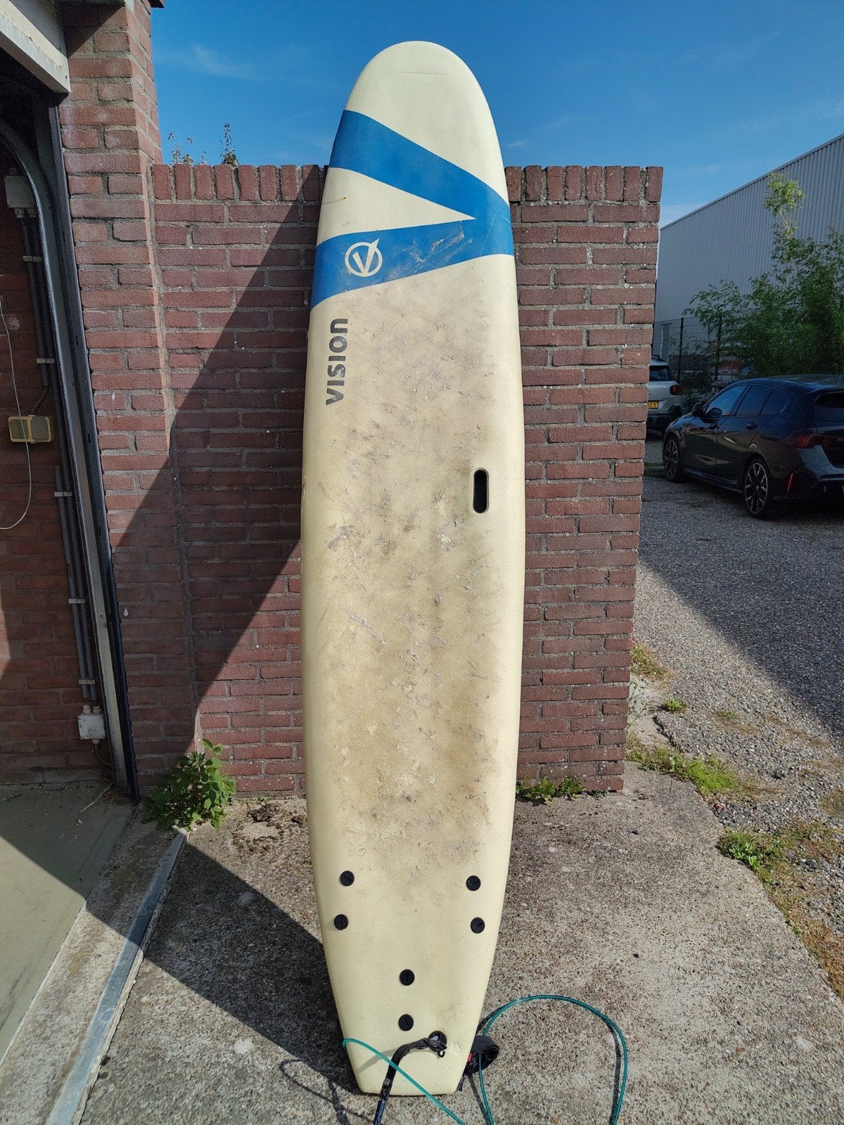 vision 9.0 softtop, Watersport en Boten, Ophalen, Gebruikt, Longboard, Met vinnen