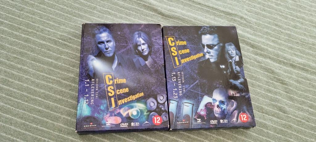 CSI: Crime Scene Investigation 6x DVD-boxs, Ophalen, Boxset, Zo goed als nieuw, Vanaf 12 jaar