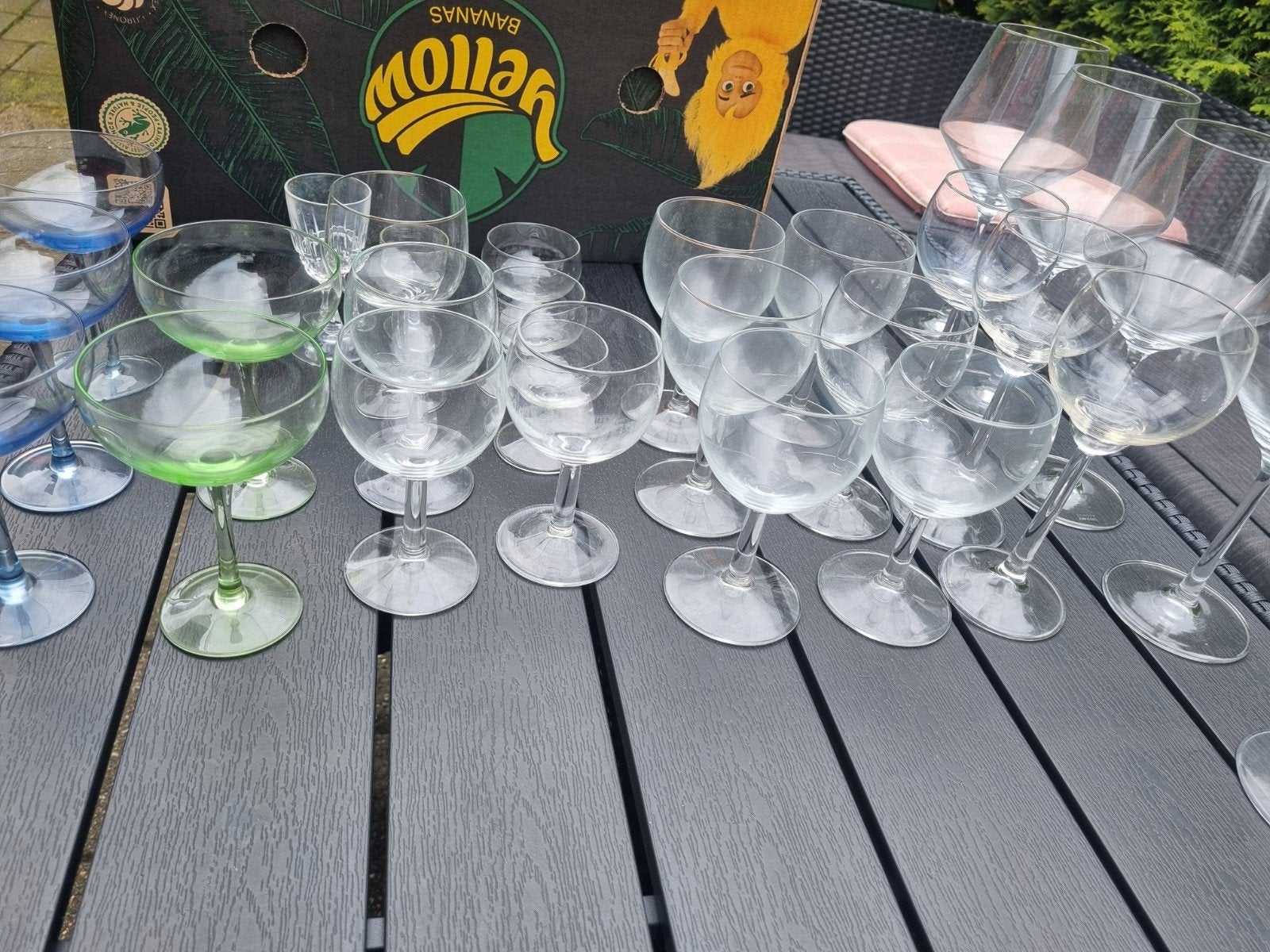 Wijnglazen, diverse, Ophalen of Verzenden