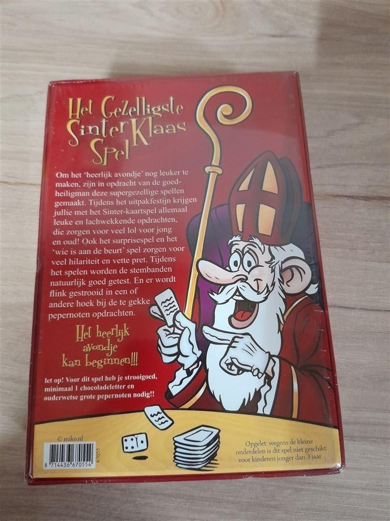 het gezelligste sinterklaas spel -s4788, Verzenden, Zo goed als nieuw