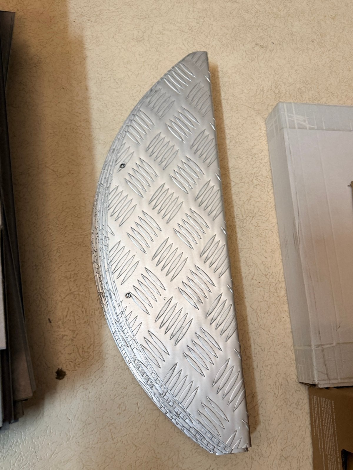 15x Aluminium Traanplaat Trapmatten, Ophalen, Gebruikt, Overige materialen, Overige typen