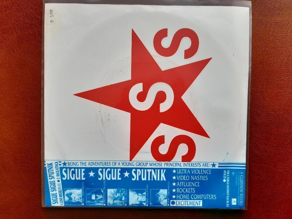 Sigue Sigue Sputnik - Love Missile F1-11 (7"), Cd's en Dvd's, Vinyl Singles, Beschermende buitenhoes, Ophalen of Verzenden, Gebruikt