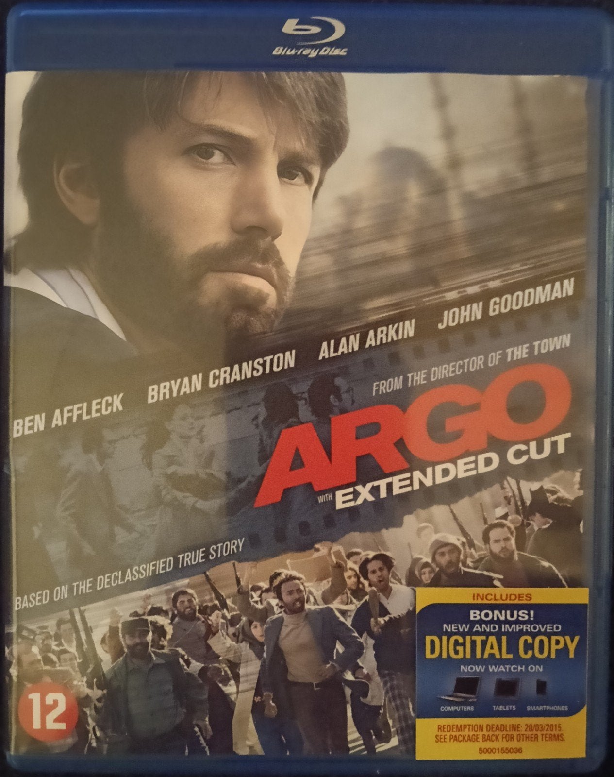 Argo bluray, Ophalen of Verzenden, Zo goed als nieuw, Horror
