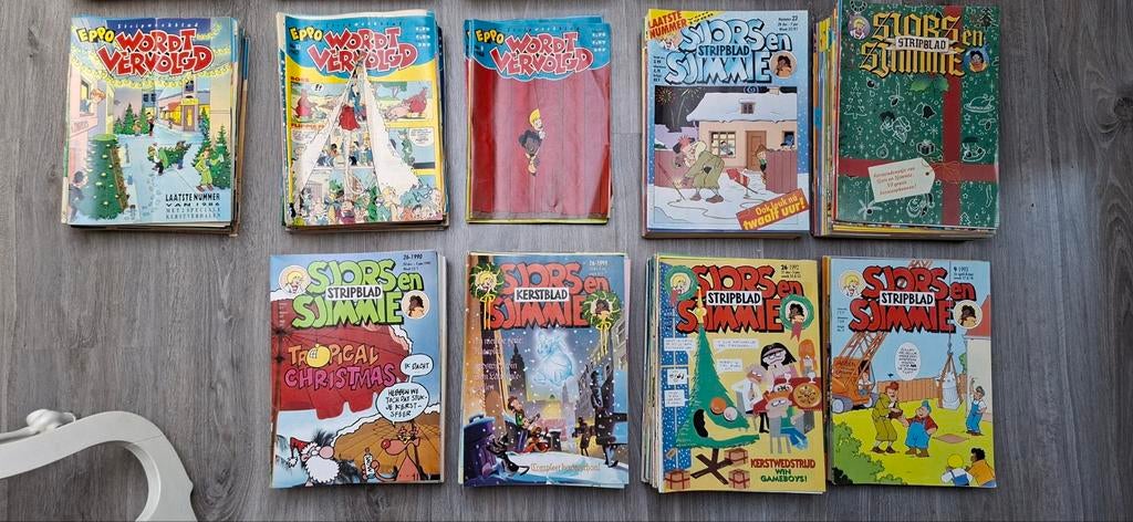 Grote collectie Eppo, Eppo Wordt Vervolgd, Sjors & Sjimmie, Boeken, Ophalen, Gelezen, Overige typen