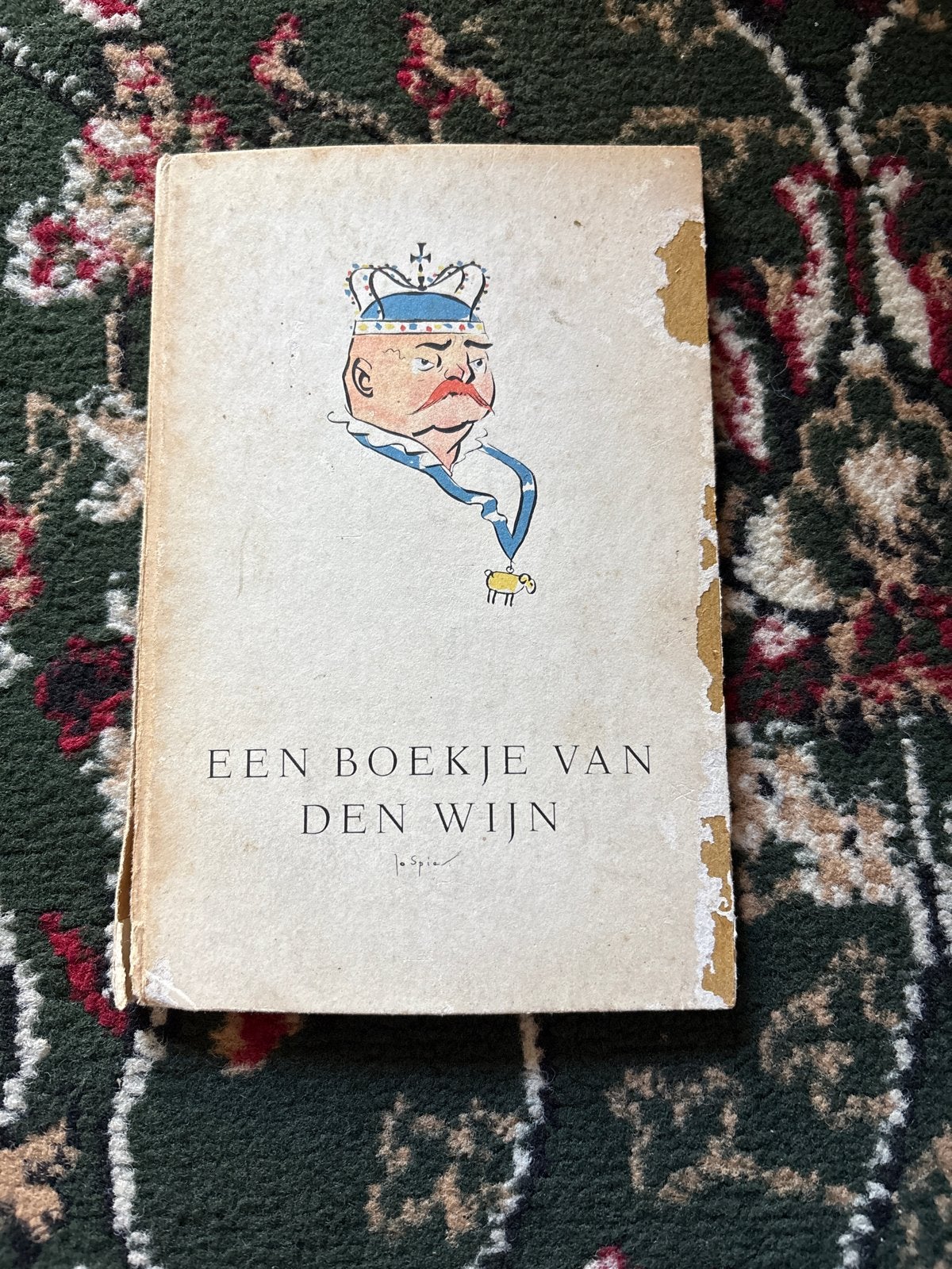 Een Boekje van den Wijn - Vintage Boek, Boeken, Ophalen of Verzenden, Gelezen
