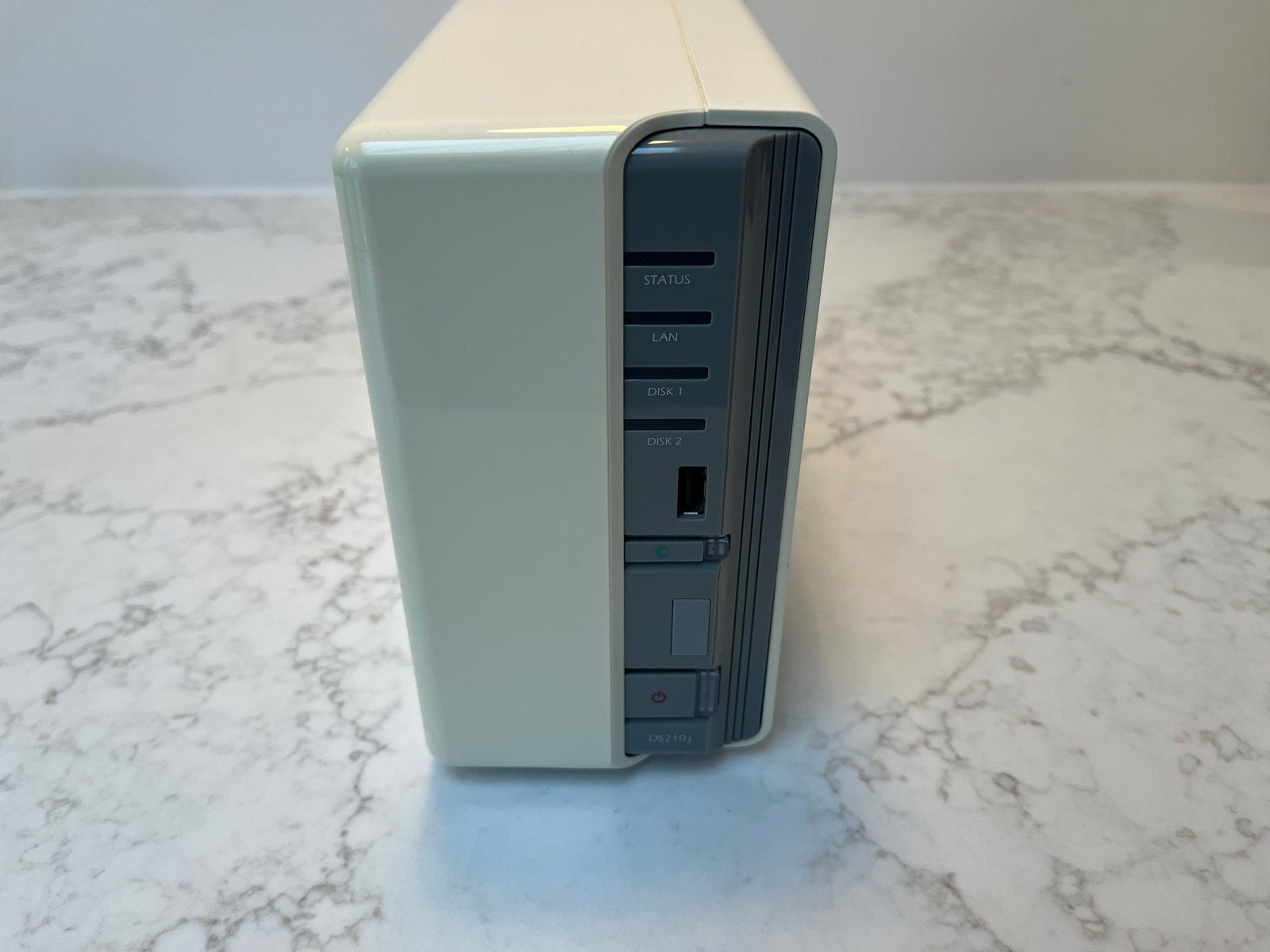 Synology DS210j NAS incl. 2x 1TB HDD, Computers en Software, NAS, Ophalen of Verzenden, Gebruikt