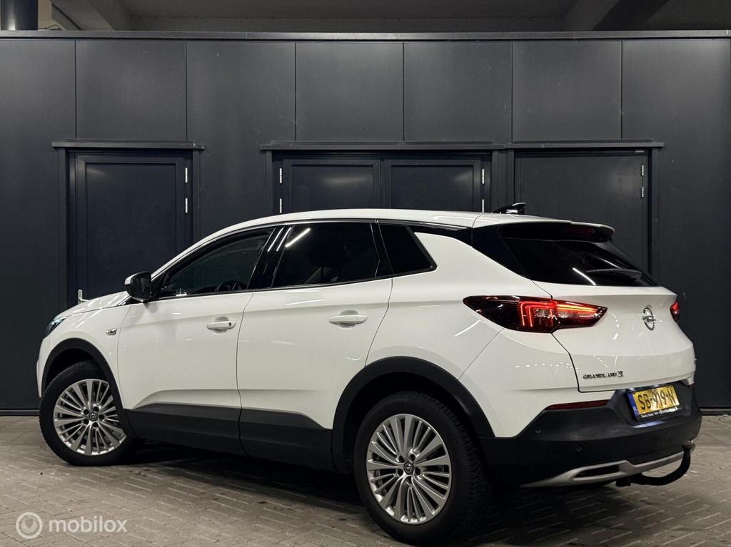 Opel Grandland X 1.2 Turbo Business Executive Pano|bomvol, Auto's, Opel, Gebruikt, 1199 cc, Automatische klimaatregeling, Wit