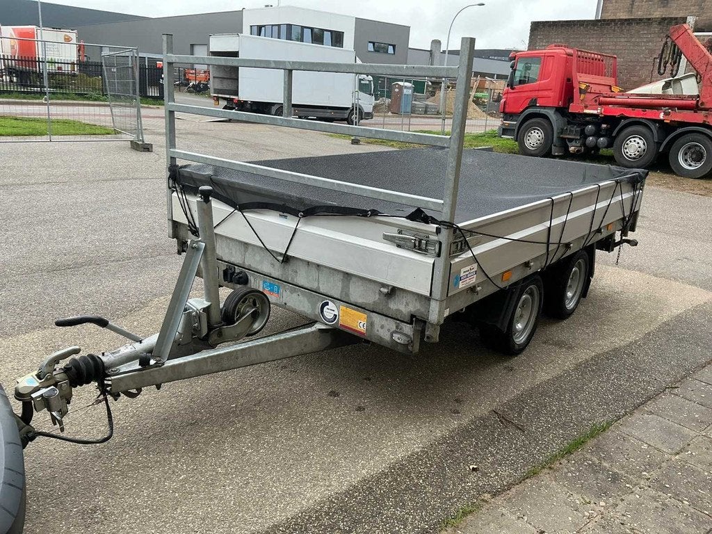 2021 Hapert Cobalt Aanhangwagen 3 zijdige kipper, Auto diversen, Aanhangers en Bagagewagens, Gebruikt
