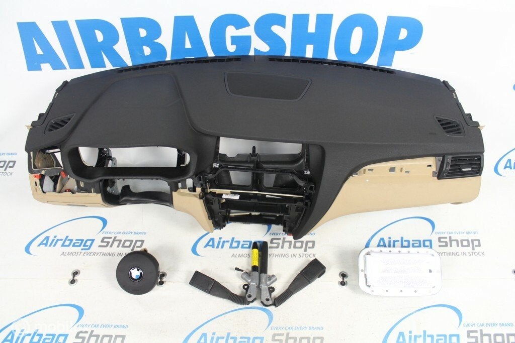 Airbag set - Dashboard zwart/beige BMW X3 F25 (2010-2017)