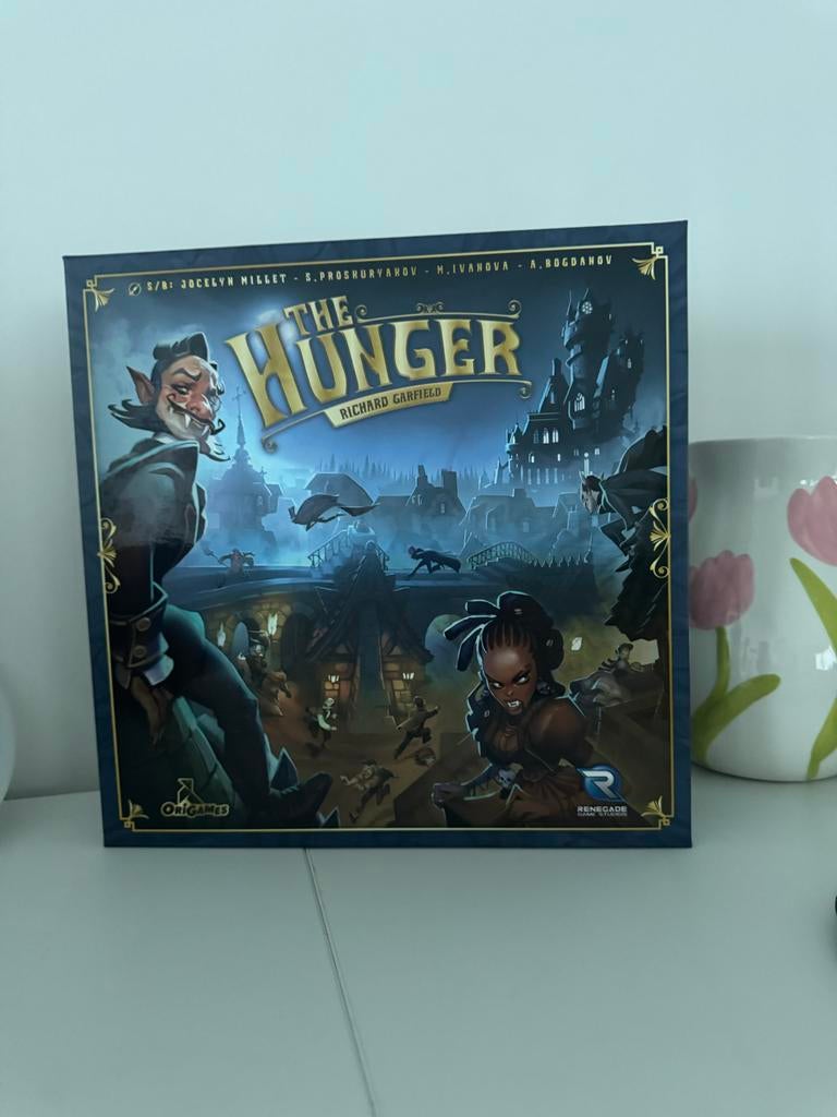 The Hunger Bordspel, Hobby en Vrije tijd, Gezelschapsspellen | Bordspellen, Ophalen of Verzenden, Zo goed als nieuw