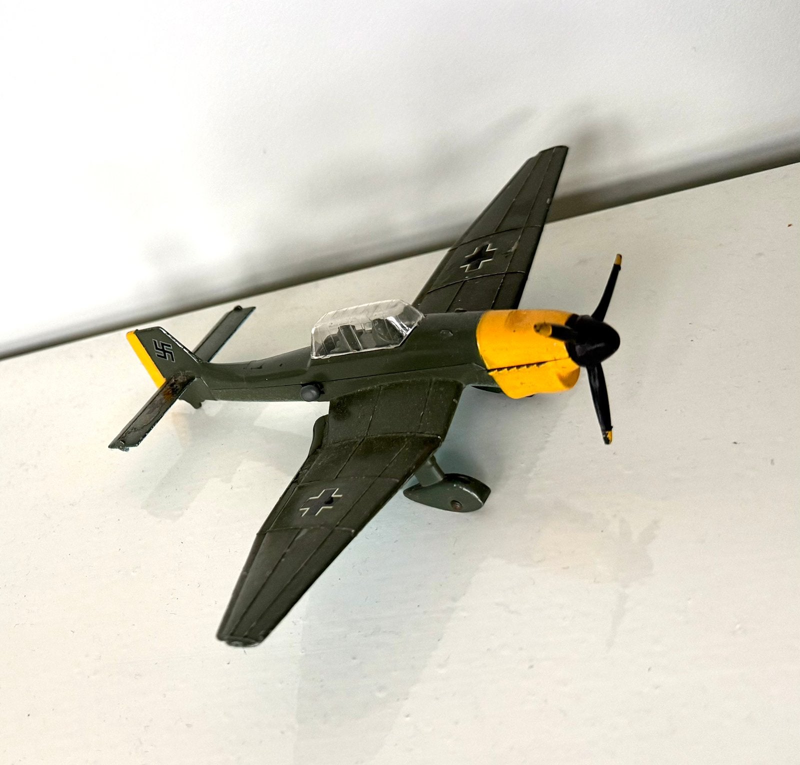 Dinky Toys 721 WW2 German Stuka Junkers Ju 87B plane, Verzenden, Gebruikt, Overige typen, Dinky Toys