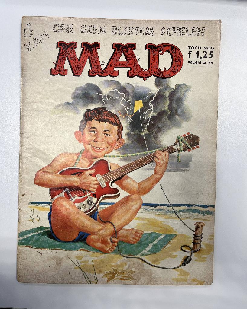 Mad Magazine Nederlands no.13 -1966, Boeken, Stripboeken, Eén stripboek, Ophalen of Verzenden, Gelezen