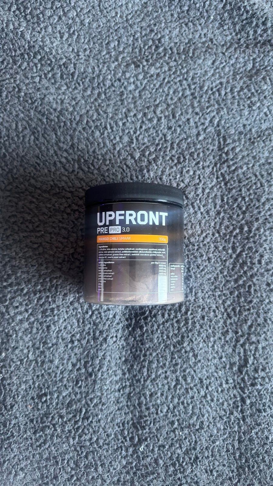 UPFRONT PRE PRO 3.0 Pre-workout Mango Chili Smaak, Verzenden, Nieuw, Poeder of Drank