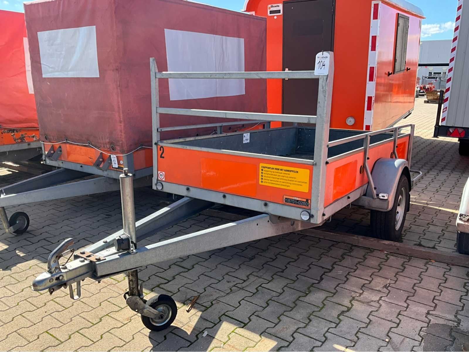 2015 Atec EO1300 Aanhangwagen, Gebruikt
