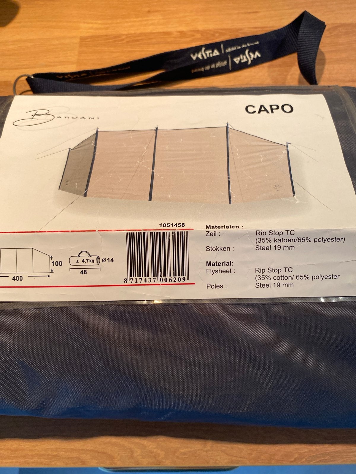 Capo Windscherm 4 meter - Zo goed als nieuw, Ophalen of Verzenden, Zo goed als nieuw