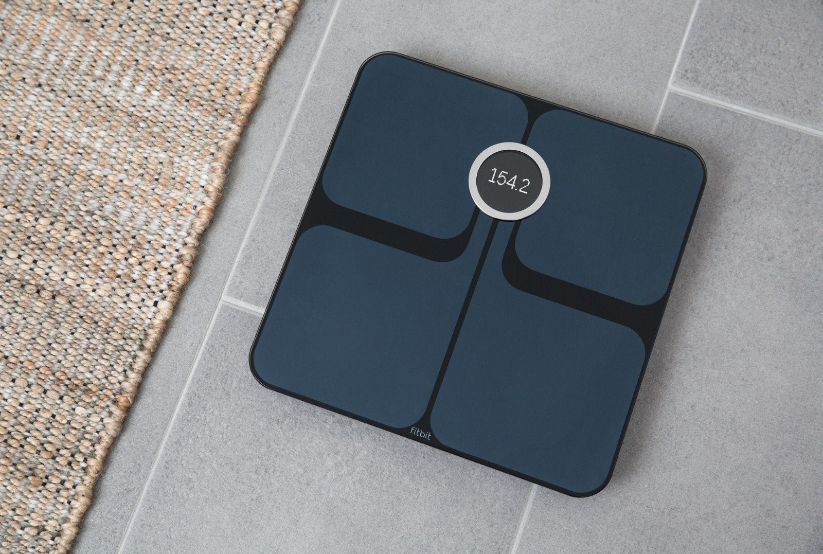 Fitbit Aria 2 Slimme Weegschaal, 1 tot 500 gram, 100 kg of meer, Ophalen of Verzenden, Personenweegschaal